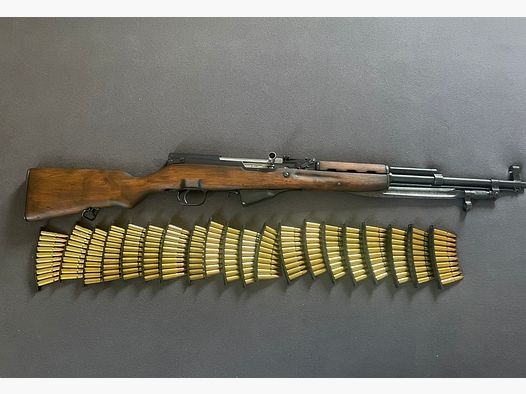 SKS Simonov Sehr schöner Zustand+ 200 Patronen 7,62x39, Tula  Lauf TOP Zustand, nummerngleich