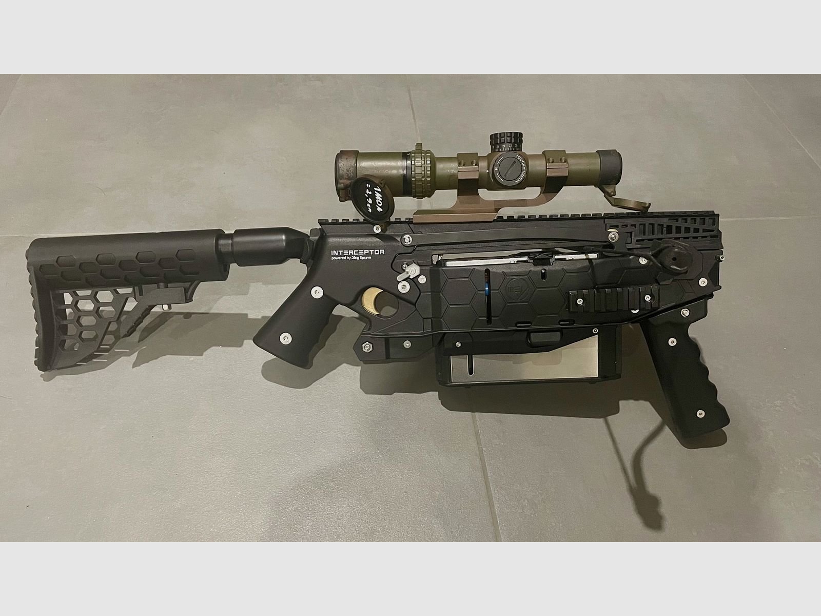 Mey Interceptor used little