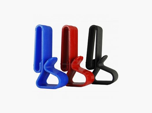 BELT CLIP FOR EAR DEFENDERS BLACK