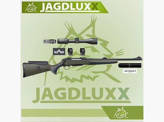 Haenel JAEGER NXT Composite 308Win met Meopta Meohunter-optiek + aimSport Triton No. 5 demper