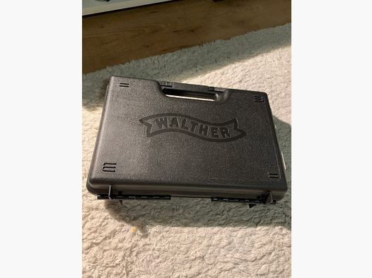 Walther PK380 pistola de fogueo 9 mm PAK – usado – maletín + 78 disparos de munición