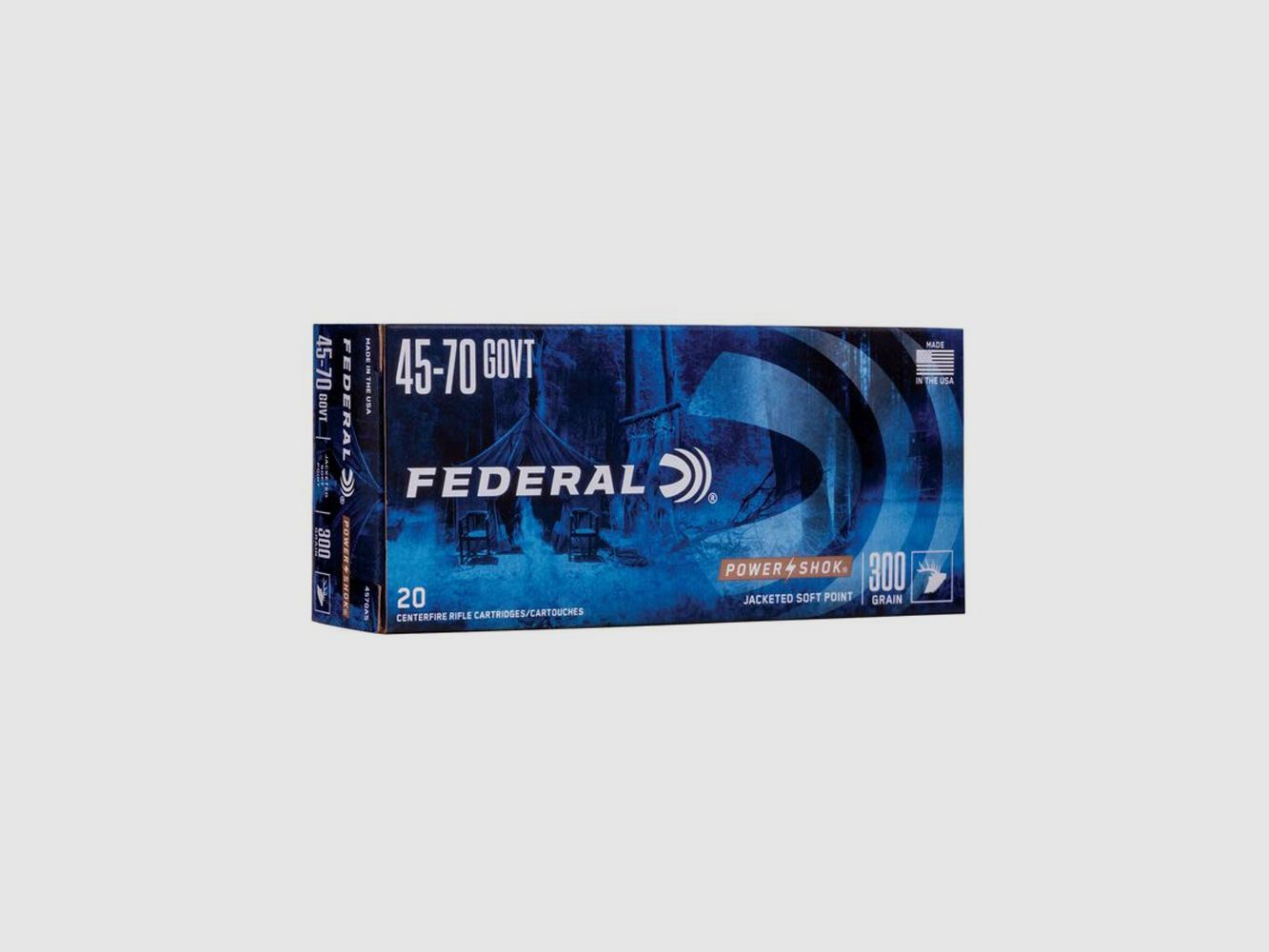 .45-70 GOVT FEDERAL Power shok 300gr