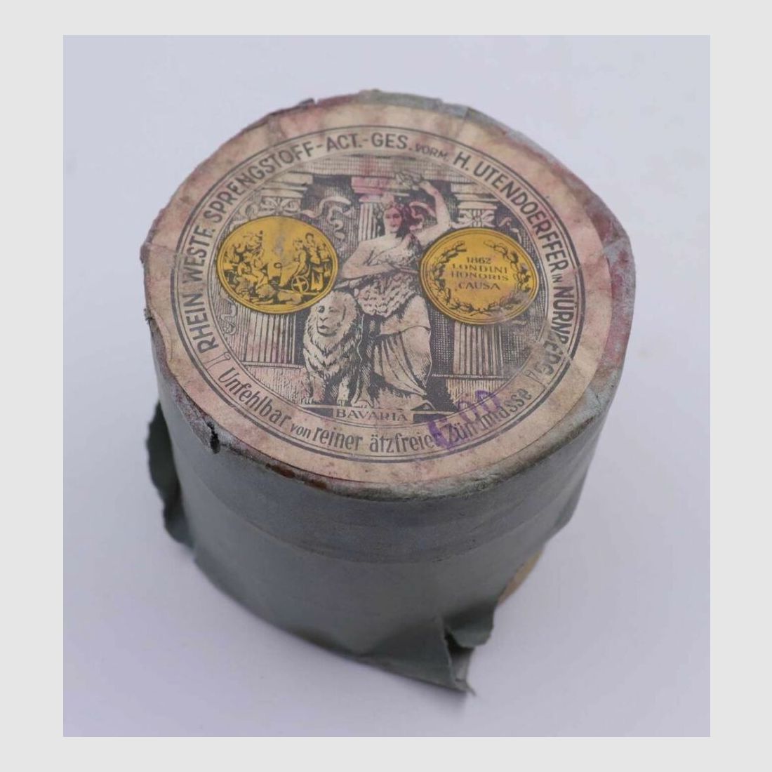 RWS vorm.Utendoerffer,Nürnberg munición de percusión anular/pistola de habitación