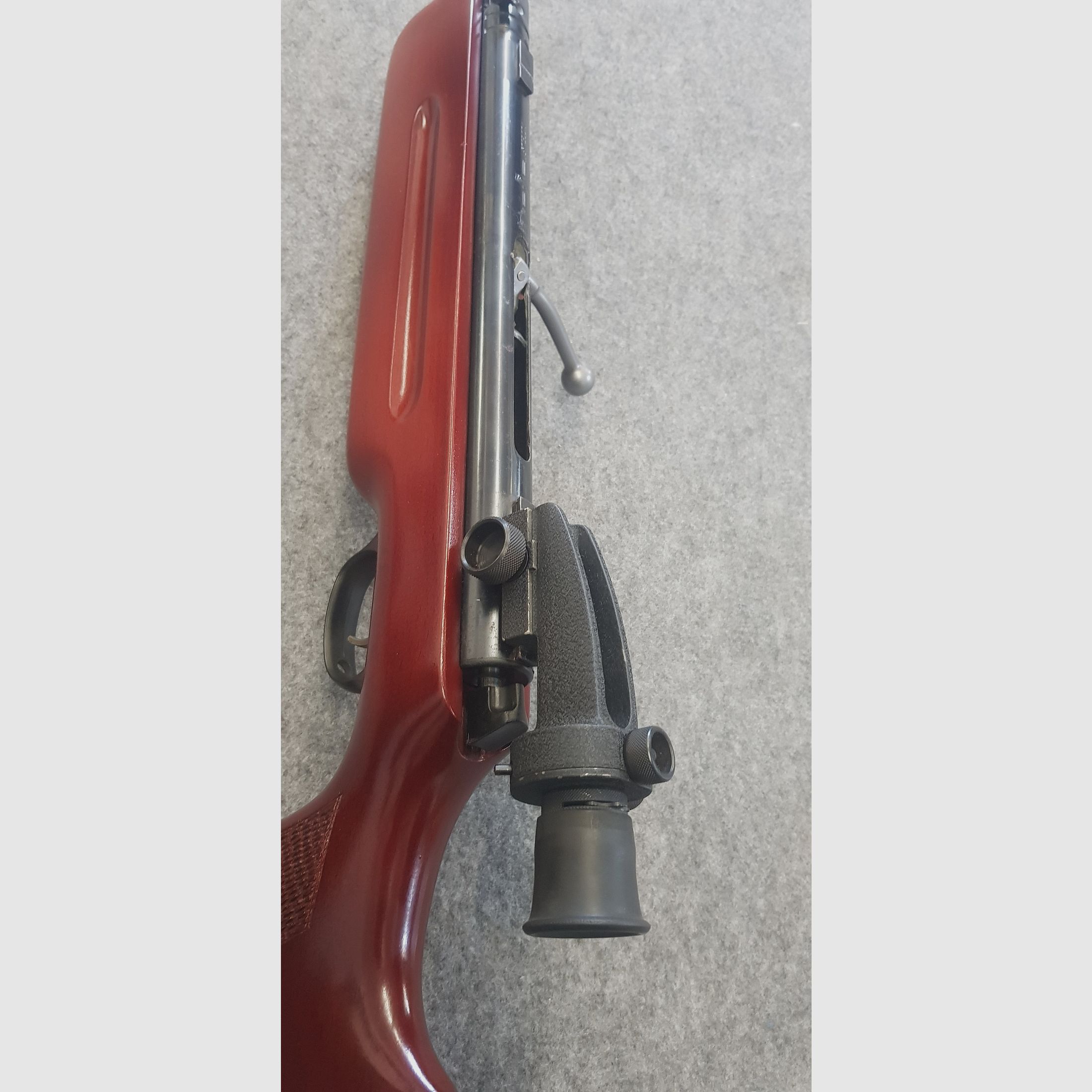 Q1 Schräger Korntunnel Halter Haenel Mod. 311  mit Feinabzug und Diopter Durchlader cal. 4,5mm Diabolo