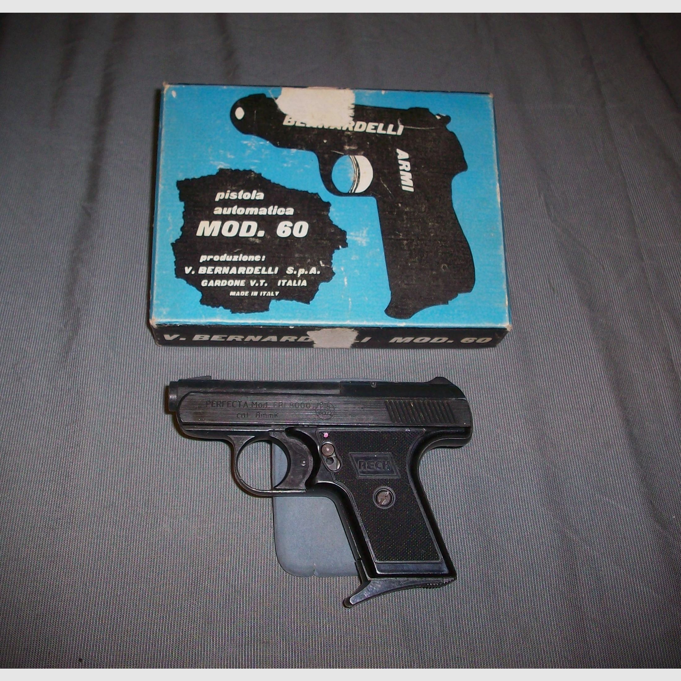 RECK - Gaspistole Perfecta Mod. FBI 8000 in EVP !