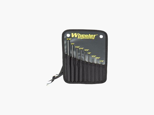 Wheeler Rollstift-Dornsatz, 9-teilig