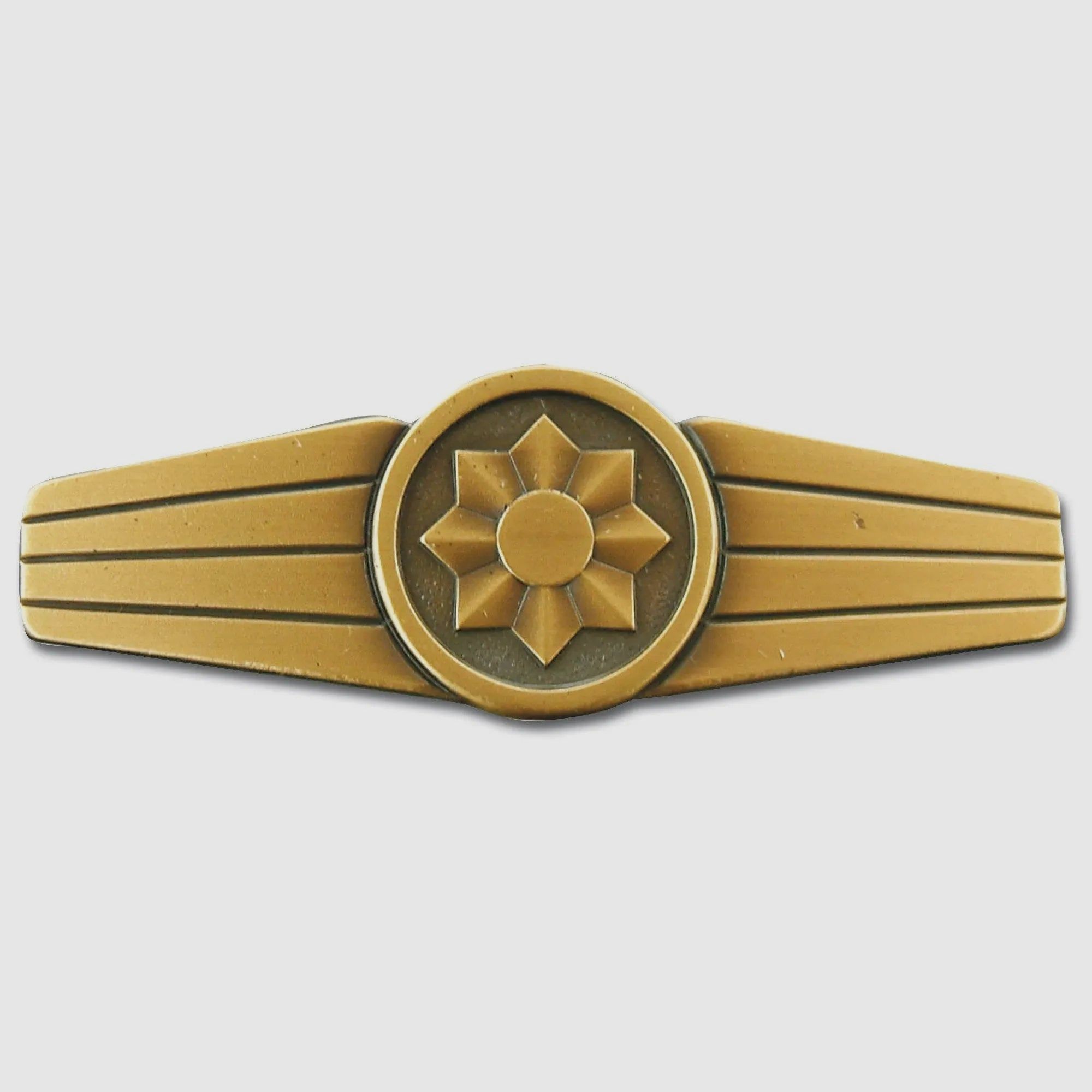 Fritzsch Abzeichen BW Feldjäger Metall bronzefarben