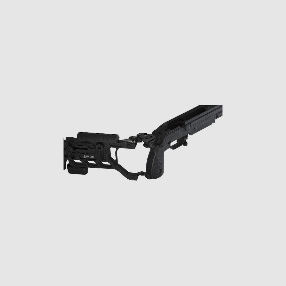 Kinetic Research Group Tikka T3X Châssis avec Crosse Pliable, Noir