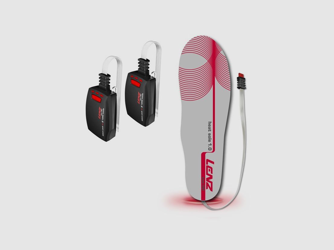 Lenz set of heat sole 36-48 Schuhsohle Beheizbare Kleidung