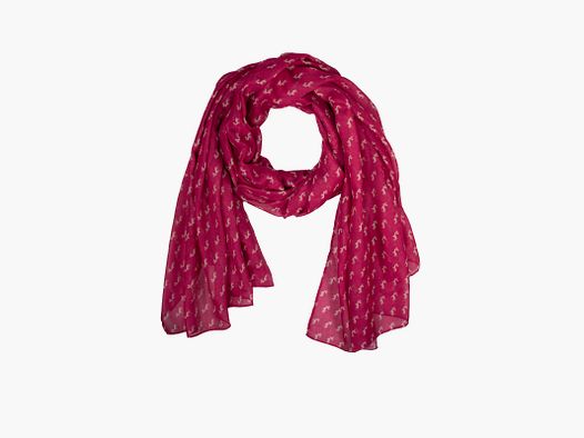 Halstuch Hirschmotiv pink