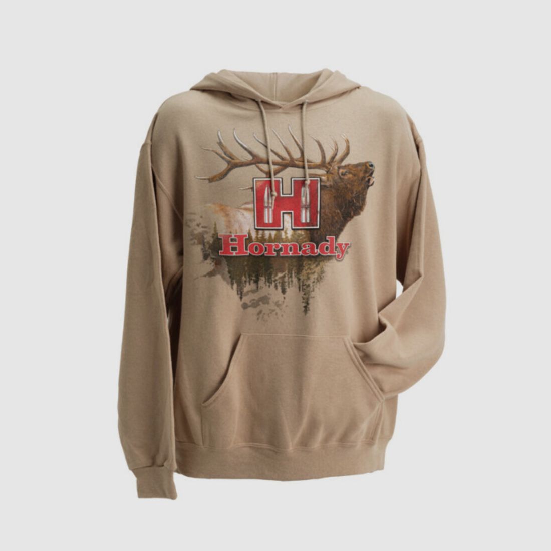 Hornady HORNADY KAPUZENPULLOVER TAN & KHAKI WAPITI GR. S