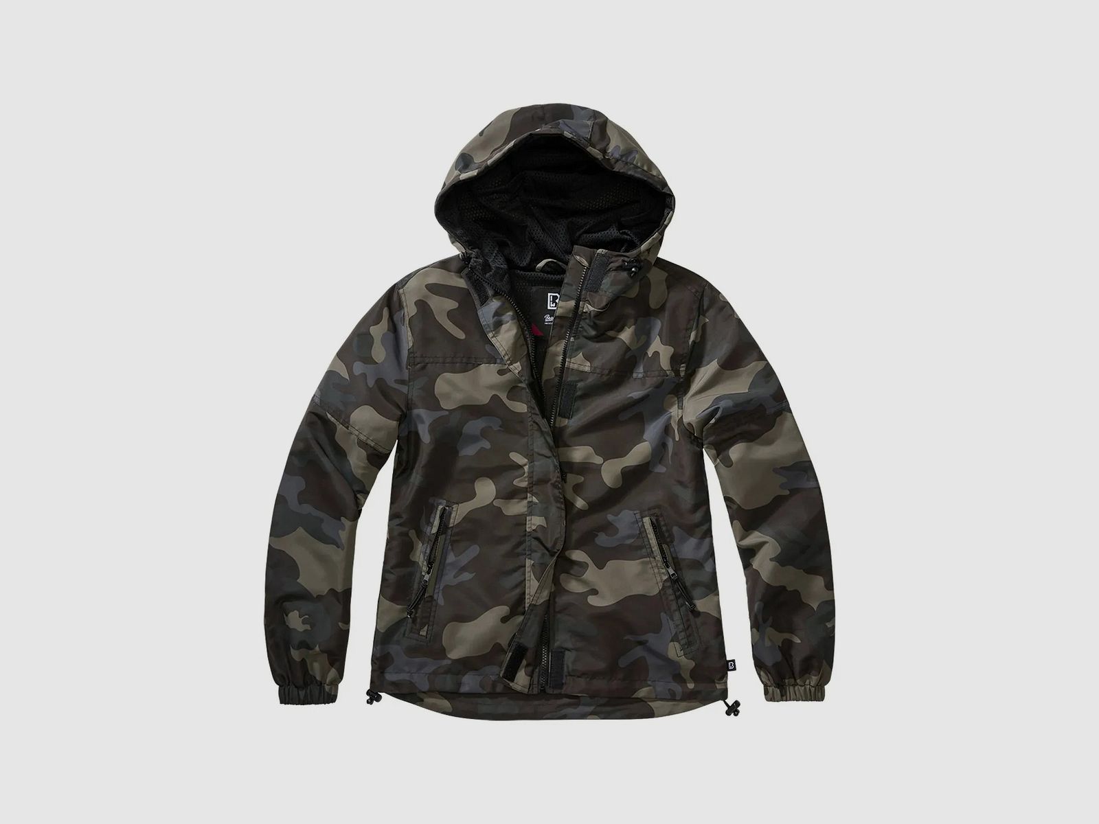 Brandit Brandit Jacke Summer Windbreaker Frontzip darkcamo Frauen