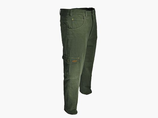 Overhues & Schüssler Pantalones 5-Pocket Thermolite Bolsa para pierna y cuchillo