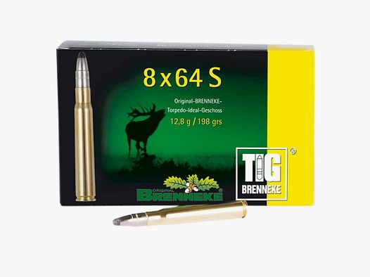 8x64 S TIG 12,8g/198grs. Brenneke