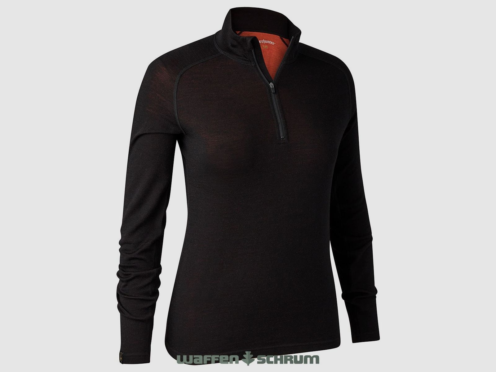 Deerhunter Unterhemd Lady Quinn Merino Black Oak