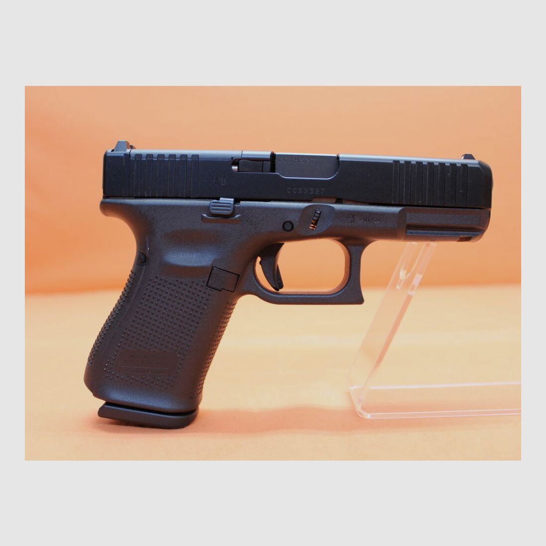 Glock Ha.Pistole 9mmLuger Glock19 Gen5 (MOS) FS 102mm Lauf Modular Optic System f. Red Dot Sight (9mmPara)
