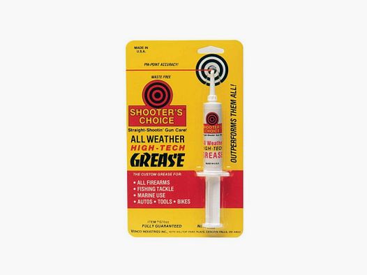 SHOOTER'S CHOICHE ALL WEATHER HIGH-TECH GREASE GRASSO 10 ML