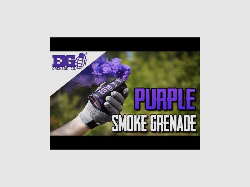Enola Gaye Smoke Grenade Enola Gaye EG18 Purple, image 1 of 3