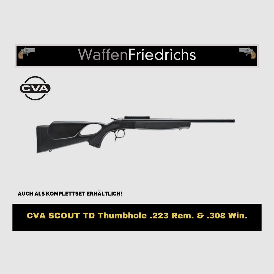 CVA SCOUT TD Thumbhole, image 1 sur 7