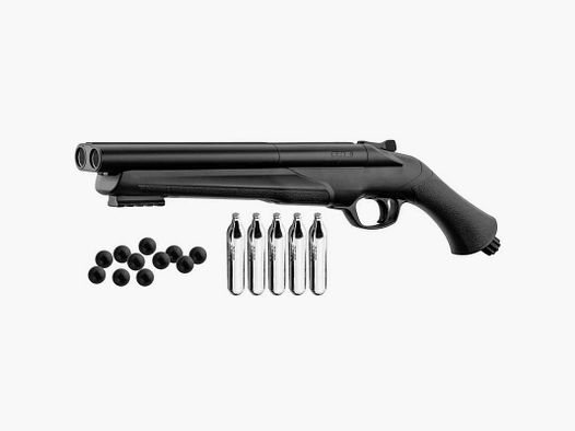 Pack Shotgun T4E HDS 16J CAL68 + 5 CO2 + rubber balls