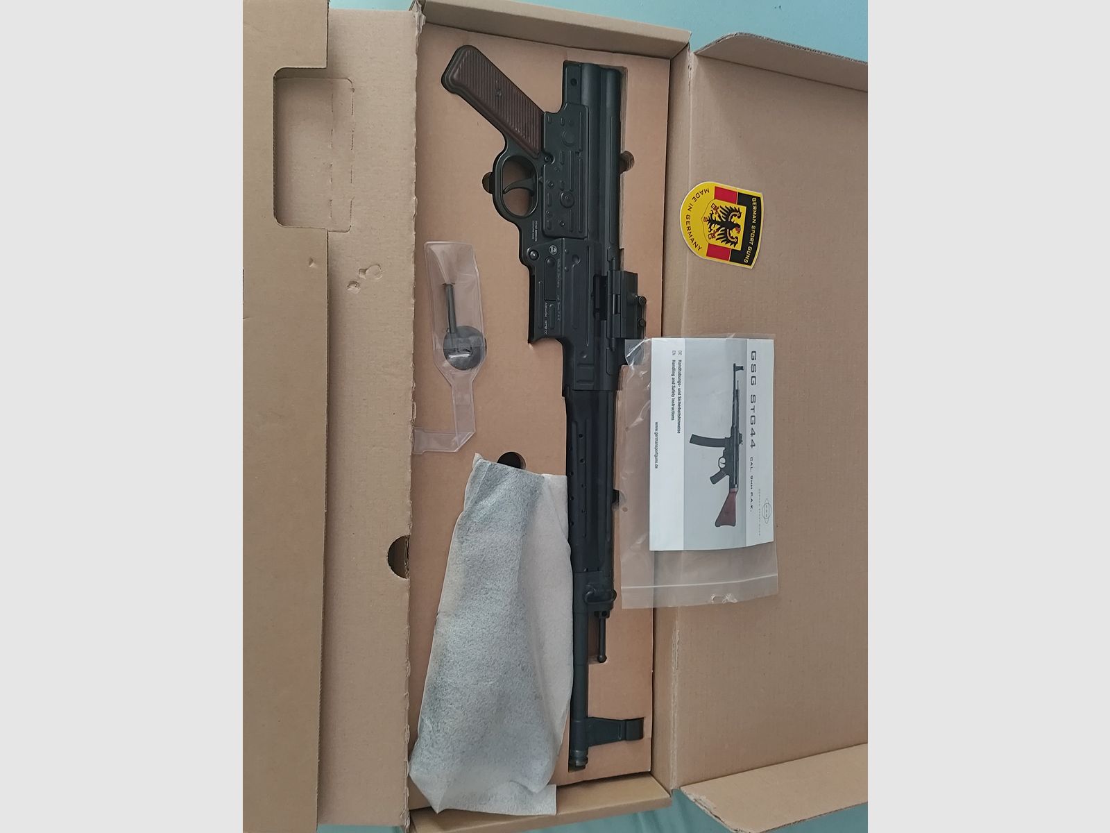 GSG STG 44 – Neuwertig – Einmal geschossen – OVP mit Zubehör