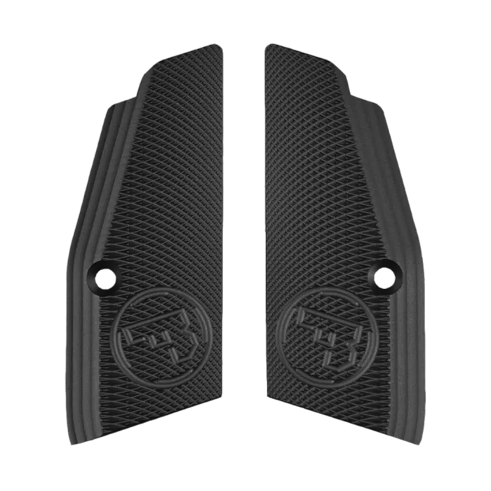 CZ Panneaux de Prise TS & SP-01 Aluminium Noir Court, 1 Paire