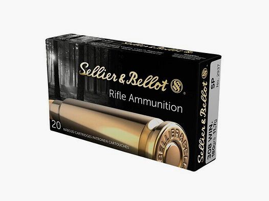 S&B .308 Win. Partial Jacket 11.7g/180grs.