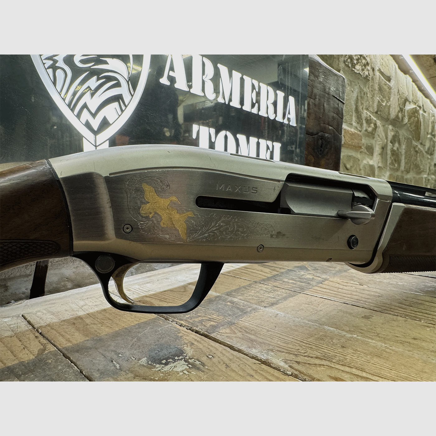 GEBRAUCHT – SEMIAUTOMATISCHES GEWEHR – BROWNING MOD. MAXUS Kal. 12, Bild 2 von 7
