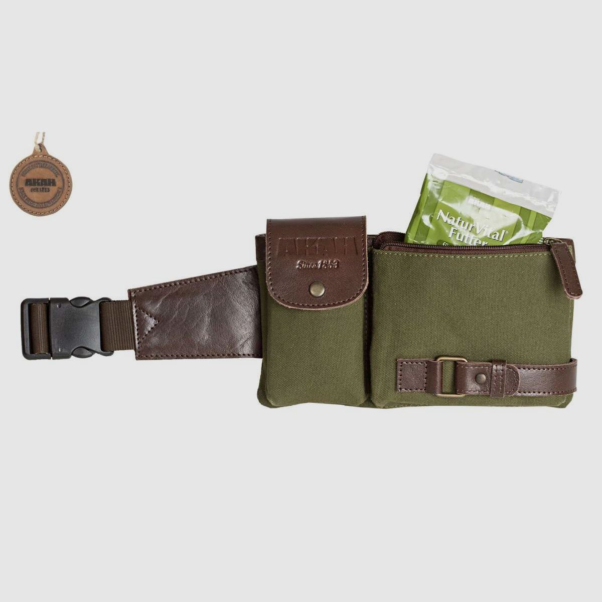 Bauchtasche Canvas/Leder, Bild 2 von 25