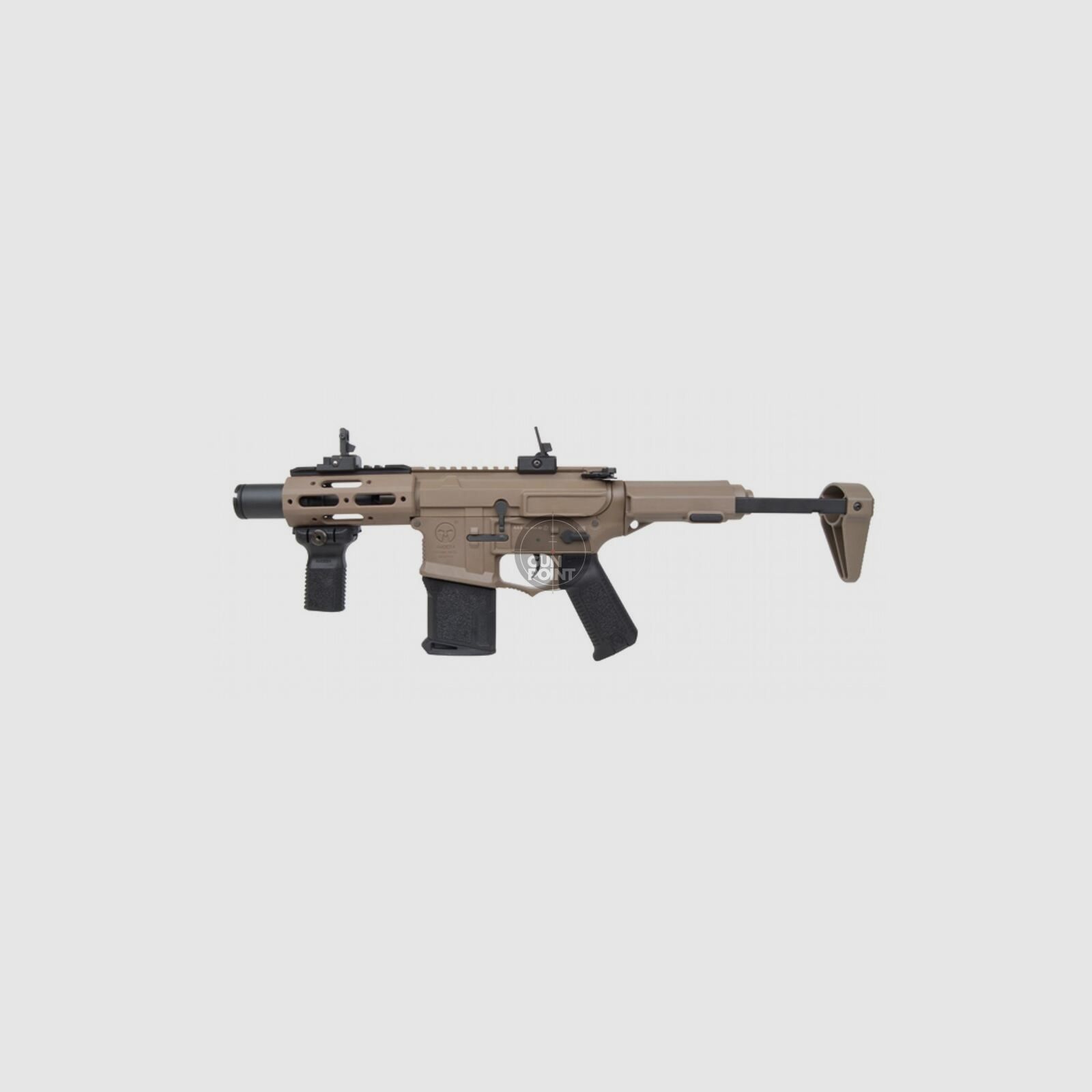 Softair - Gewehr - ARES - Amoeba M4 015 EFCS S-AEG dark earth - ab 18, ber 0,5 Joule