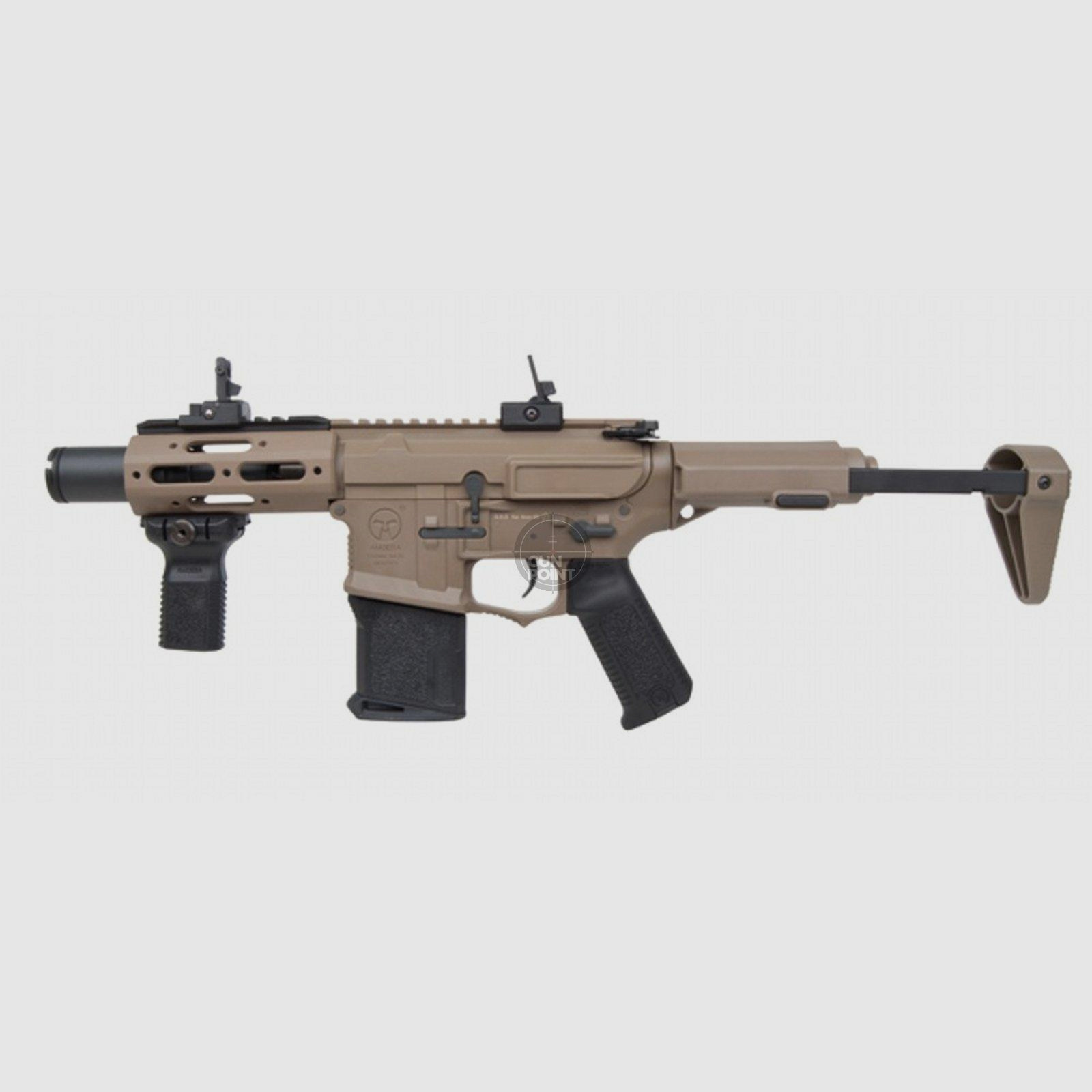 Softair - Rifle - ARES - Amoeba M4 015 EFCS S-AEG dark earth - from 18, over 0.5 Joule