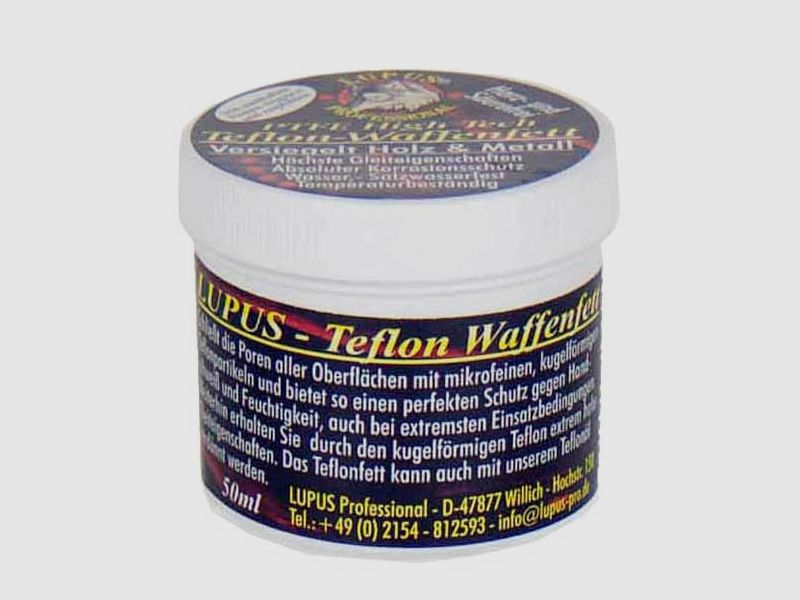 Lupus Waffenfett Teflon