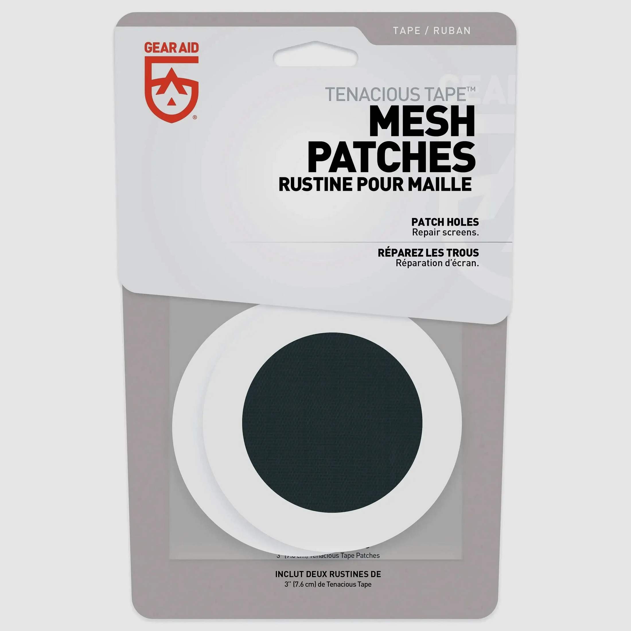 Gear Aid Gear Aid GearAid Réparation de filet anti-moustiques Tenacious Tape