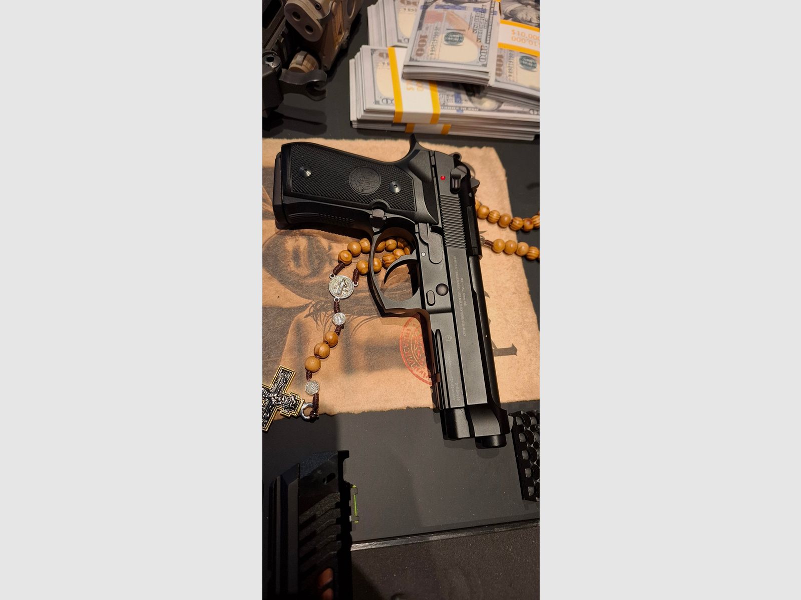 Beretta US M9A1 Softair Volledige Metaal GBB 6mm BB zwart