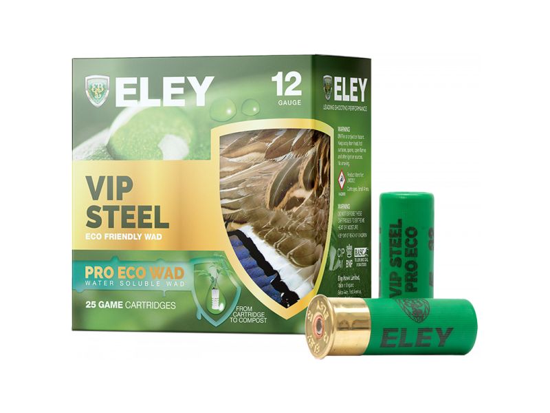 Eley Hawk VIP Steel Pro Eco 12/70 32 gr Schrotpatronen