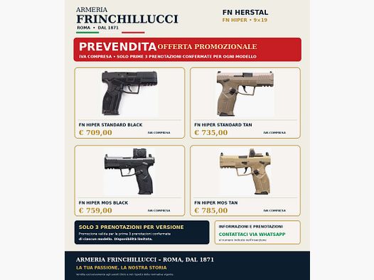 Super Promo FN Hyper Cal.9×19