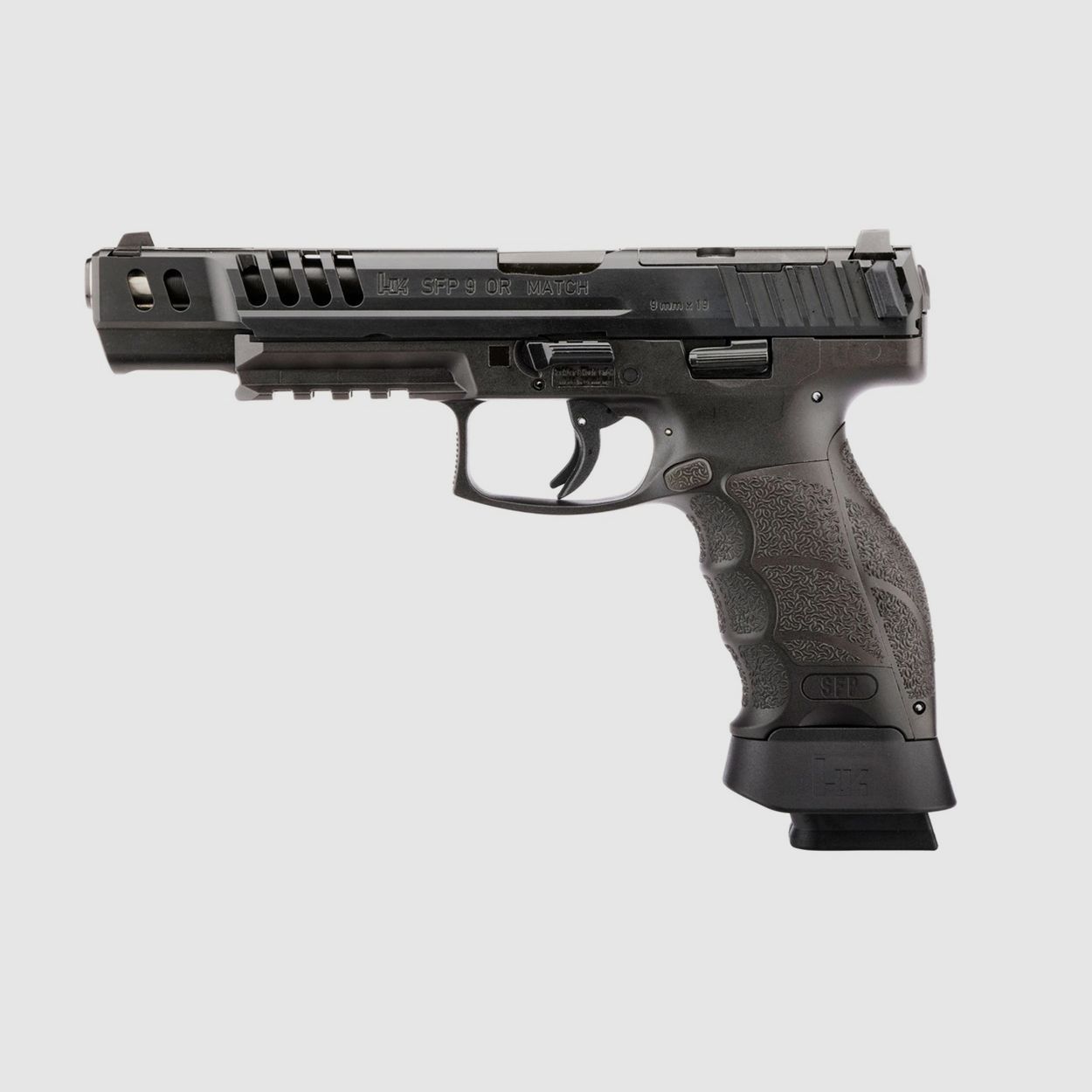 HECKLER & KOCH Pistolet Mod. SFP9 Match OR 9mmLuger -Push-Button-, image 1 sur 8