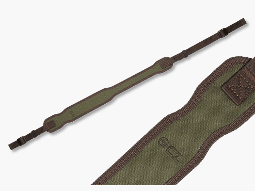 CZ Gewehrriemen Nylon / Rubber – green