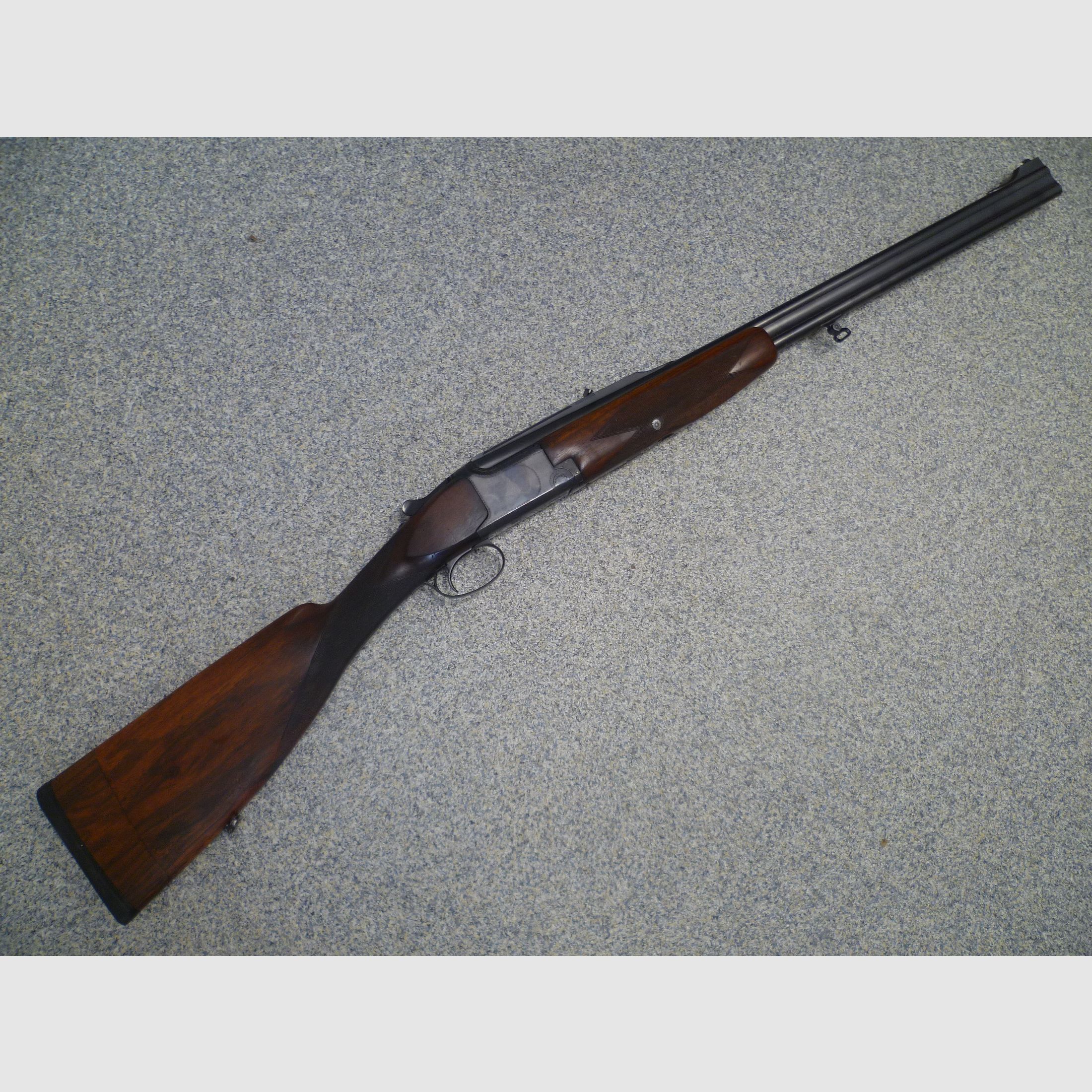 Bockdoppelbüchse FN B25 - Henneberger 10,75x68 Game Gun