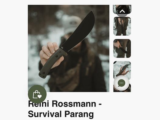Reini Rossman Odenwolf Survival Parang