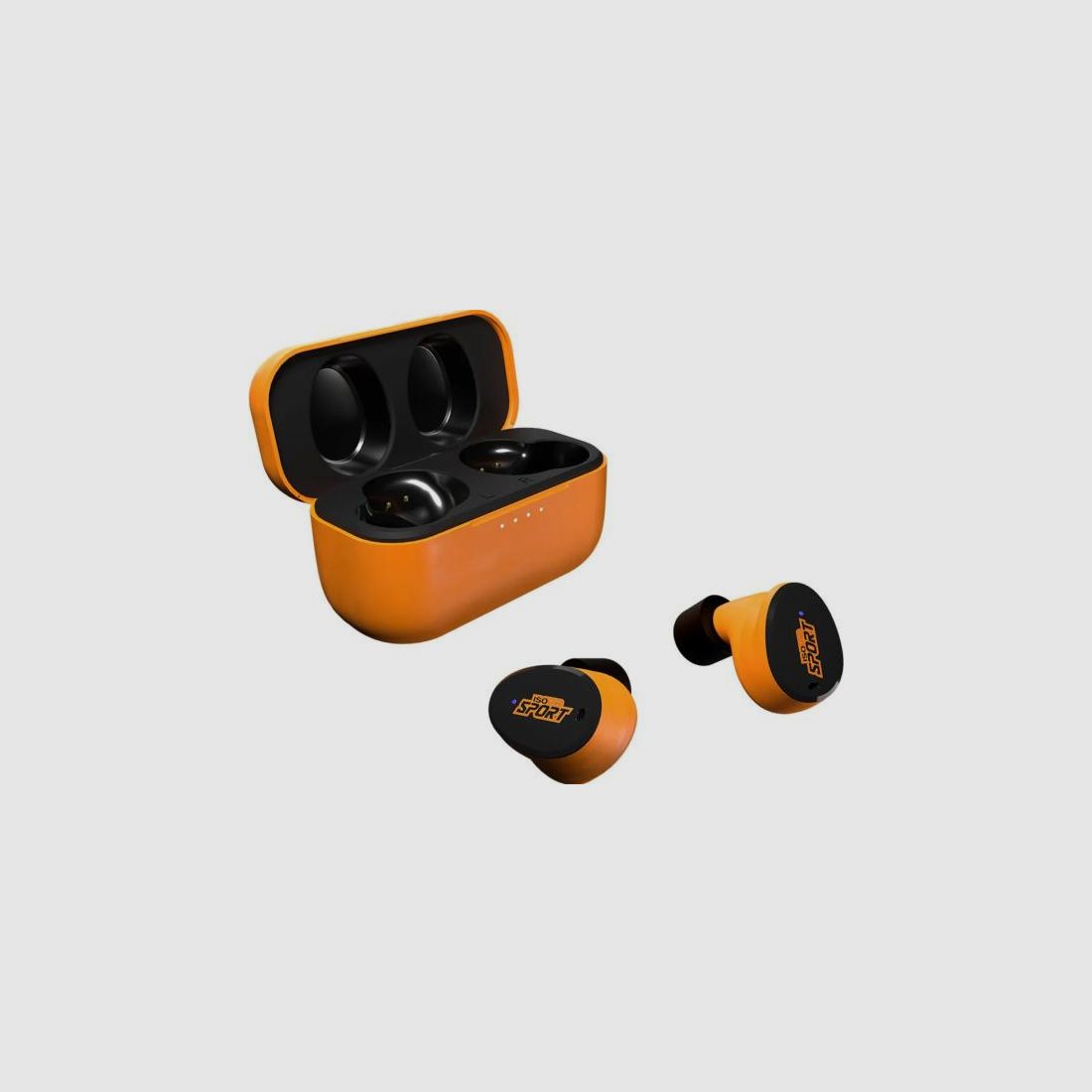 ISO TUNES Gehörschutz Ohrenstöpsel Caliber Orange 32 dB -Aktiv