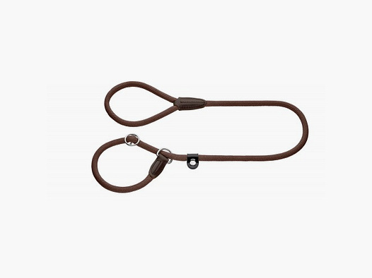 Hunter Retriever-leiband Freestyle Bruin/Tau – Breedte / Lengte: Breedte: 10mm / Lengte: 170cm