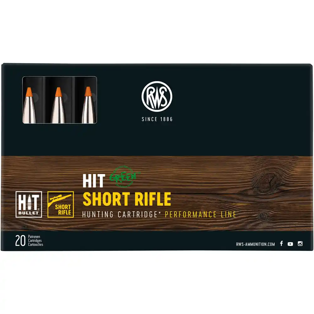 RWS 8X57 IS HIT Short Rifle 10,4g 160gr bleifrei, Bild 3 von 4