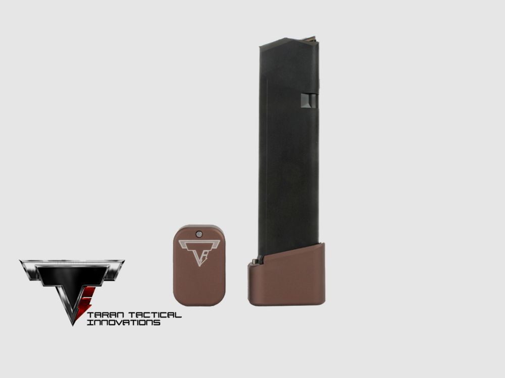 TTI Base Pad Kit Glock 17/22/34/35 +5/6 Coyote Bronze