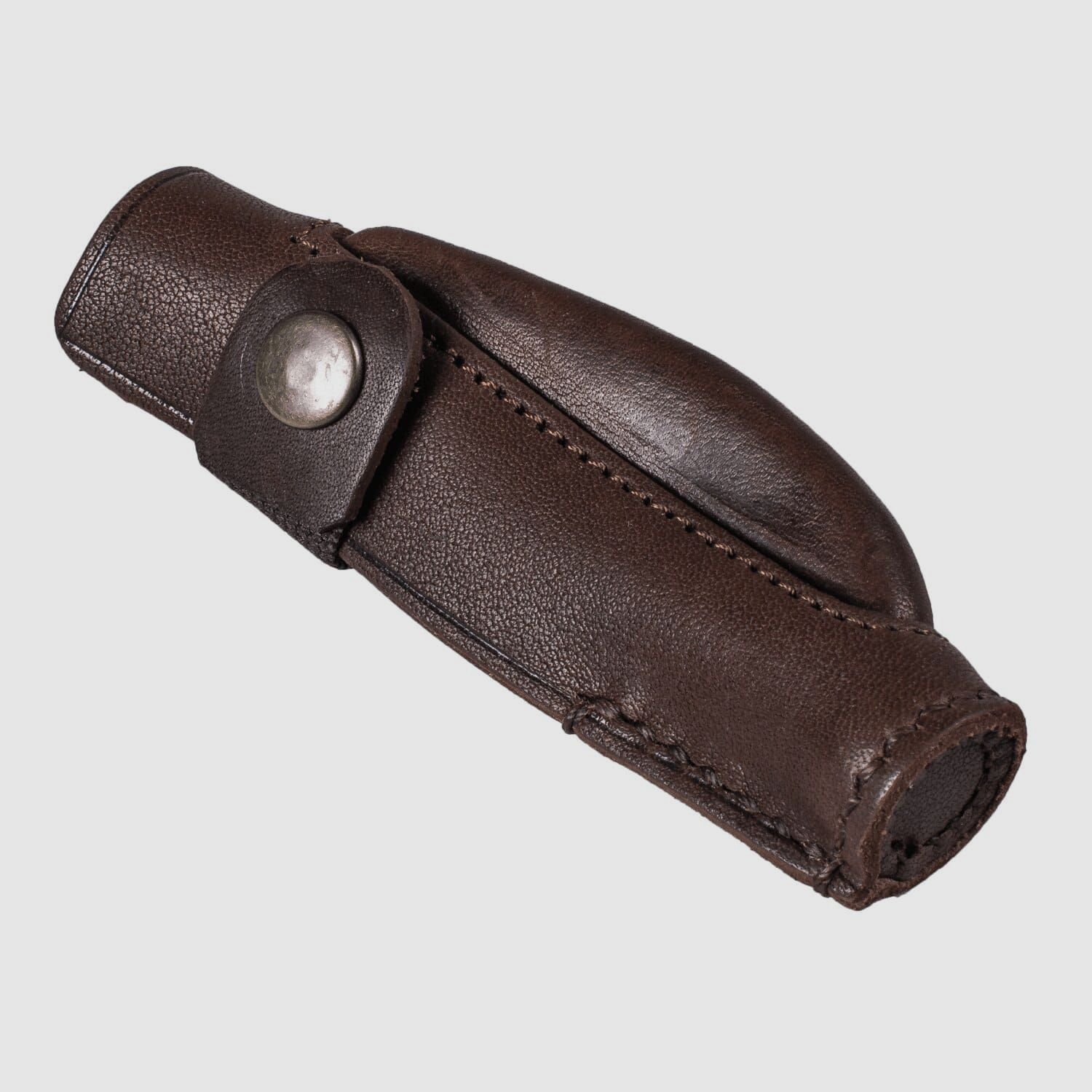 Muzzle protector for repeating rifle leather