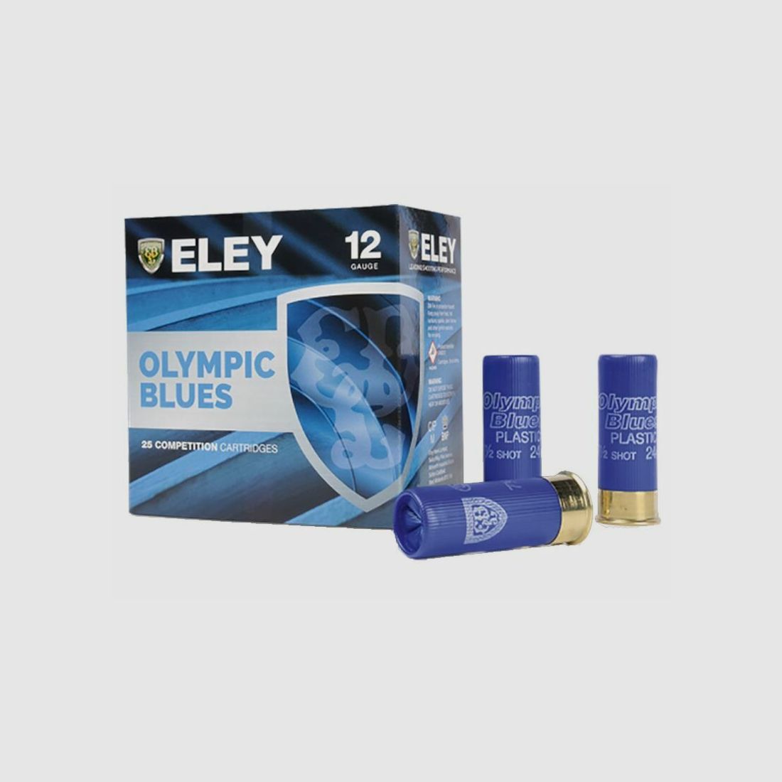 Schrot Munition Trap 12/70 Sport Übung 24 g Standorte 57223 und 35444 Eley Olympic 1000 Schuss Mengenstaffel