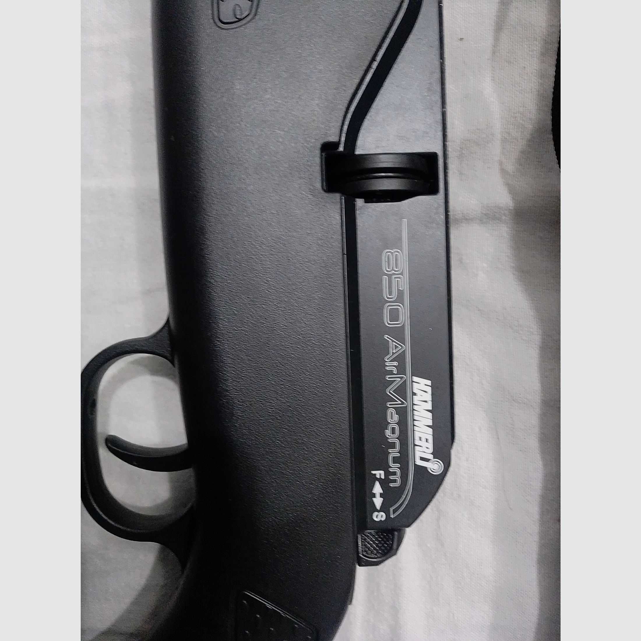 1 x Airmagnum Hämmerli 4,5mm CO2 Gewehr Tasche 2 Magazine Nördlingen Neuwertig