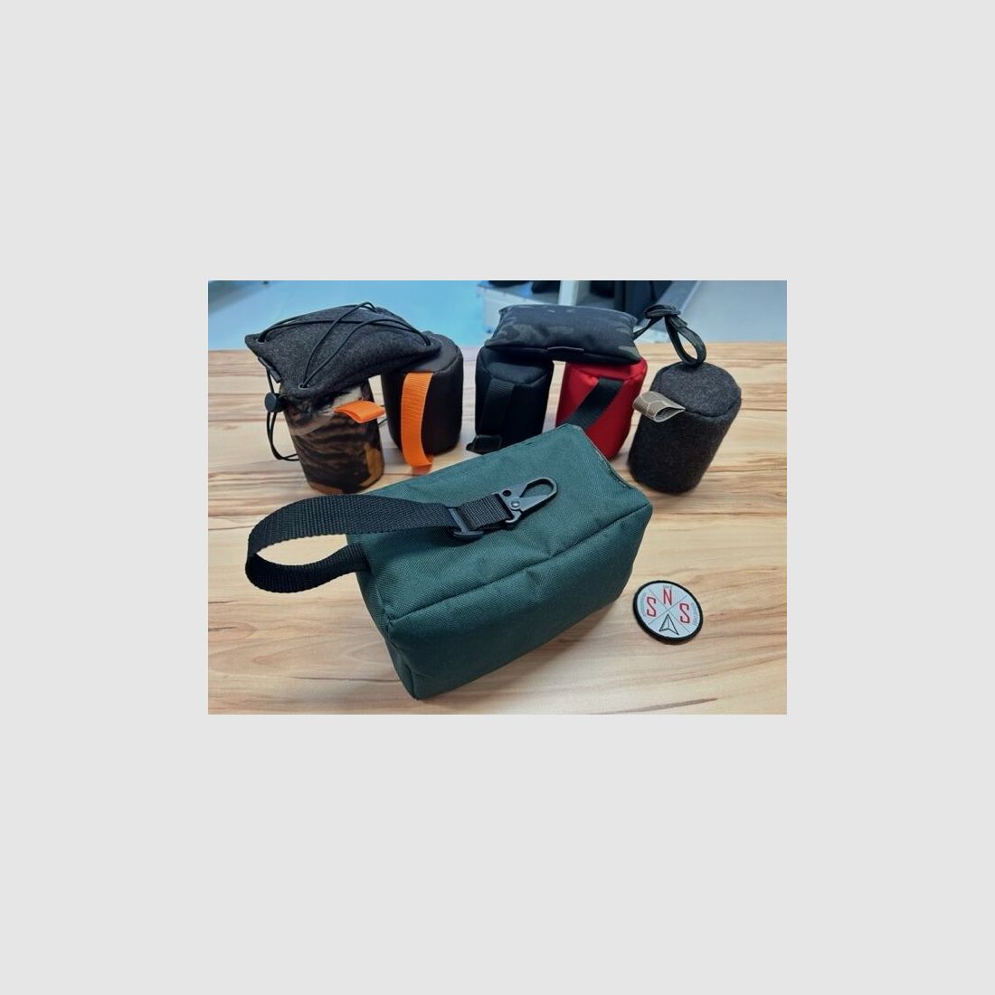 TSLode TSLode Aachen green shooting bag G-hook