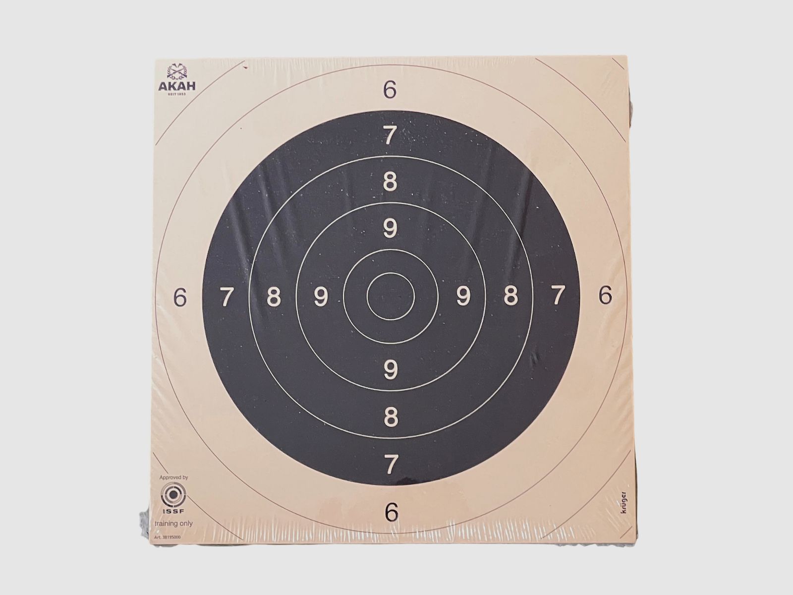 250 Spiegel voor ringschijf 55x55 cm (door ISSF erkend)