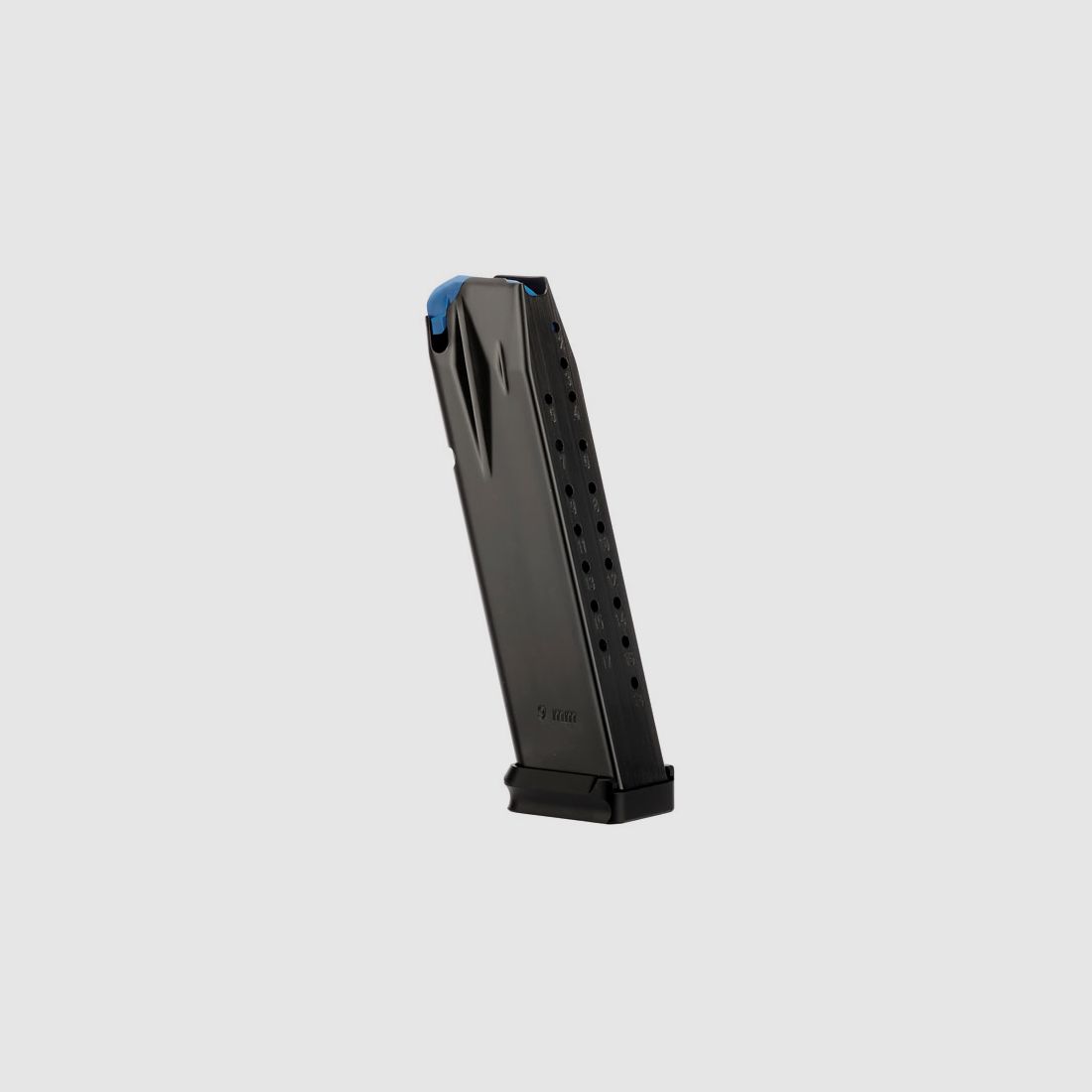 WALTHER verlängertes Ersatzmagazin PDP Fullsize Magwell, 18 Patronen (Alu schwarz)
